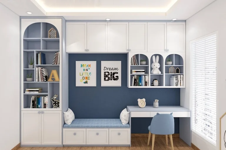 Bí quyết thiết kế góc học tập khoa học giúp trẻ tập trung hơn